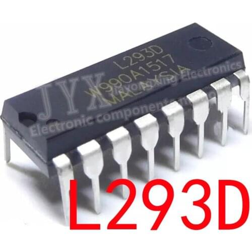 5PCS L293D DIP16 L293 DIP 293D DIP-16 new and original IC