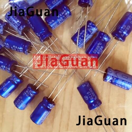 50pcs NEW ELNA RE3 6.3V470UF 6.3X11MM audio electrolytic capacitor 470uF/6.3V blue robe 470UF 6.3V