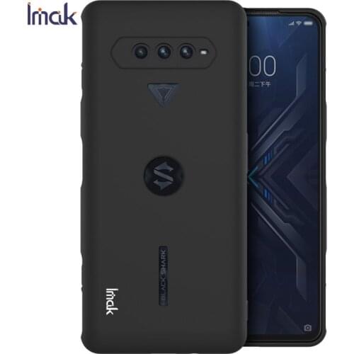 For Xiaomi BlackShark 4 /4 Pro imak Phone Case Luxury Shockproof Classic Soft TPU Rubber Case Cover