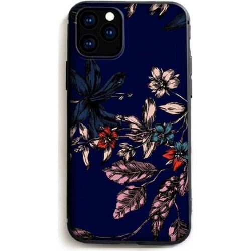 Flower art fashion Phone Case for iPhone 11 12 Pro mini pro XS MAX 8 7 6 6S Plus X 5S SE 2020 XR