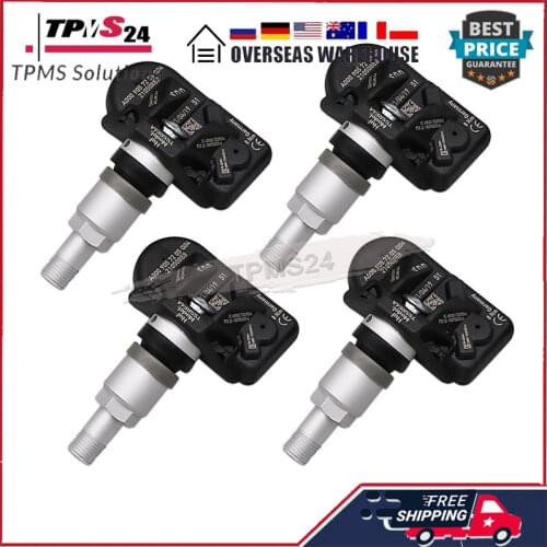 4Pcs TPMS Tire Pressure Sensor A0009057205 For 2019-2020 Mercedes Benz Sprinter 1500 2500 433Mhz