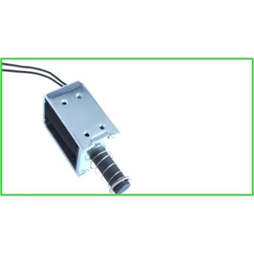 Electromagnet HIO-0837S-12A24 Electric Control Cabinet Door Lock Cash Register Cash Box Safe Lock Vending Machine DC 12V 0.5A