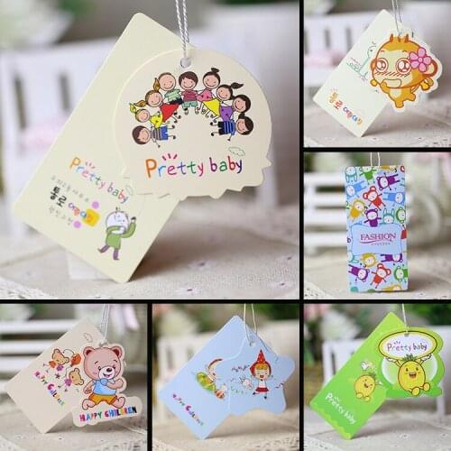 Customized price tags for clothing printing swing hang tags labels for clothes personized tag for bag jewelry luggage