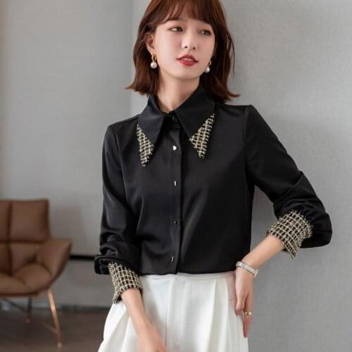 Konozine Black And White Blouses