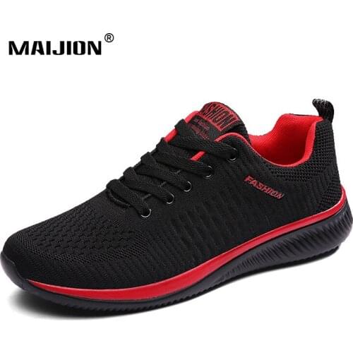Fashion Mens Outdoor Sneakers Ultralight Women Running Shoes Breathable Mesh Classic Flats Unisex Walking Jogging Plus Size