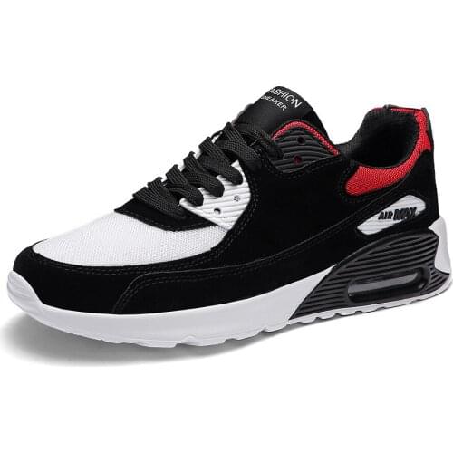 Lightweight and Breathable Casual Mens Shoes; Thick-soled Shoes, Soft-soled Wear-resistant Sports Mens Shoes, Large 47