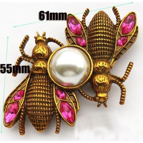 2017 Hot Bee bags Buckle Hooker Badges Pins for the Clothing bags wallet lock pin buckle Garment Accessories