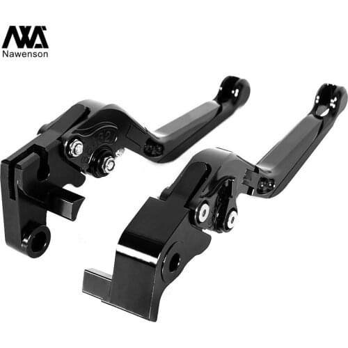 Motorcycle Brake and Clutch Levers Foldable extendable Handles Set in Aluminum for Yamaha YZF R125 2014-2018, MT125 2015-2019