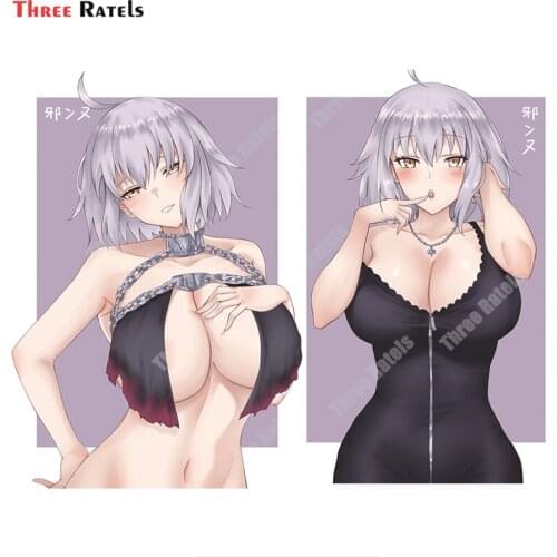 Three Ratels A837 Jeanne D Arc And Jeanne D Arc Fate Sexy Girl Wraring Underwear Sticker For Cup Guitar Macbook Decor Graffiti