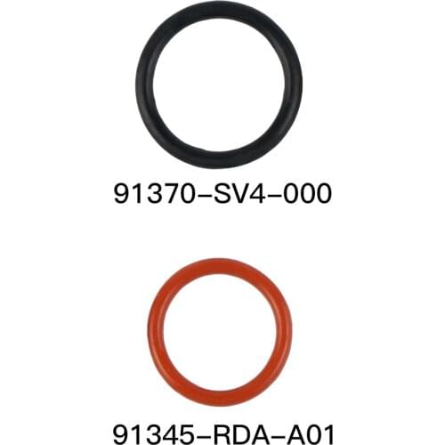 H2CNC 2 Pcs Power Steaering Pump O-Ring SET 91345-RDA-A01 91370-SV4-000 for Honda Acura Power Steering Pump