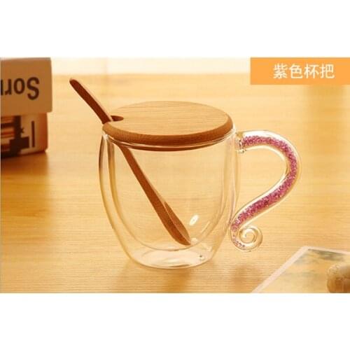 Nordic Ins Gold Circled Mug With Lid Spoon Light Luxury Creative Personality Trendy Water Cup Household Ceramic Coffee Mug