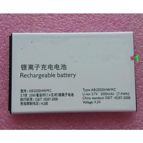 NEW AB2000HWMC/AB2000HWML Battery For PHILIPS Xenium W3568 Smartphone with phone stander