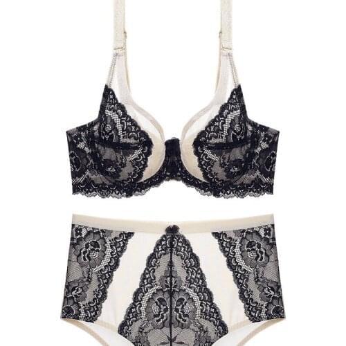 New ladies gather bra, comfortable and fashionable bra set, sexy glossy lace underwear, glossy lace bra