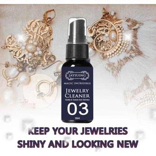 30/50ml Jewelry Cleaner Rust Remover Portable Household Necklace Bracelet Cleaning Tool For Lady