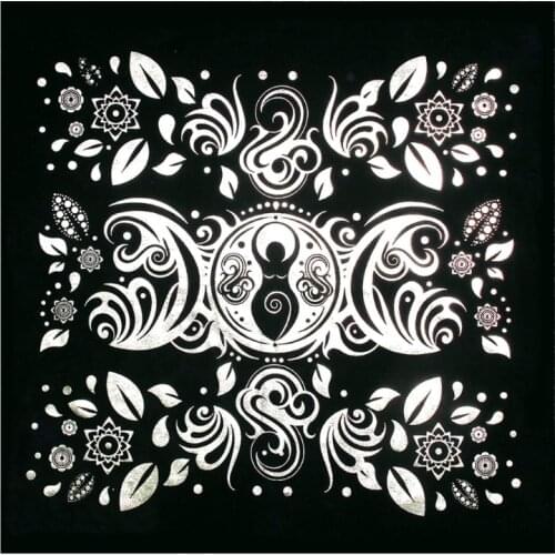 Suede Velvet Tarot Altar Cloth Card Board Game Astrology Oracle Card Pad Table Cover Card Mat Divination Tablecloth