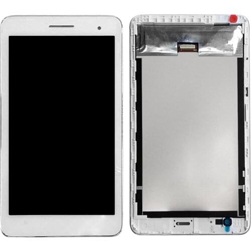 For HUAWEI MediaPad T1 7.0 701 T1-701 701U T1-701U 701UA T1-701U Lcd Display touch screen assembly with Frame free tools