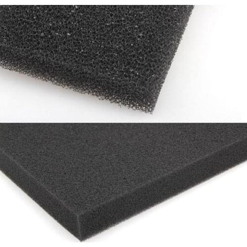 2 Layers Universal Black Filtration Foam Aquarium Fish Tank Biochemical Filter Sponge Pad Lightweight And Softness Design