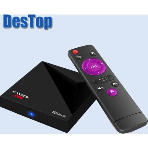 3pcs Original R TV BOX MINI+ PLUS Android 7.1 TV BOX RK3328 Quad-Core 64bit Cortex-A53 1GB/8GB 2.4G Wifi Media Player pk V88
