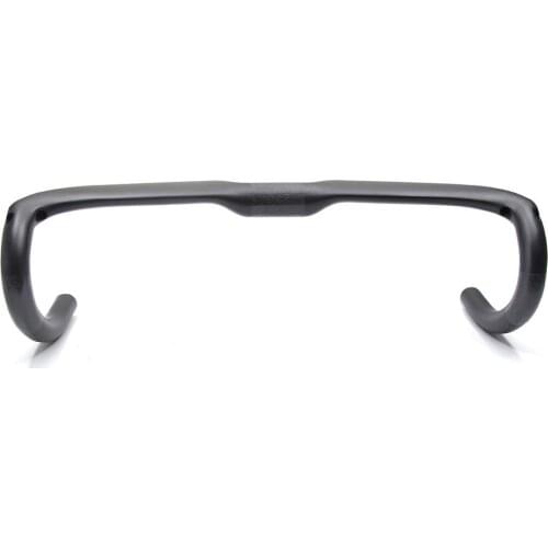 400/420/440mm Bike Road Bicycle Carbon Fiber Fixed Gear Drop Bar Bent Handlebar