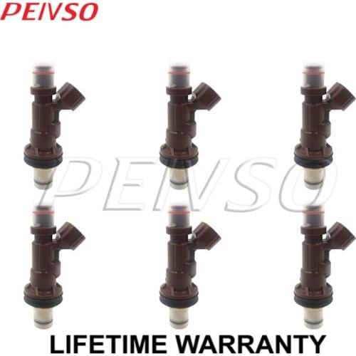 6x 23250-62040 23209-62040 fuel injector for TOYOTA EU 4RUNNER 1998 LAND CRUISER LC90 1999~2002 3.4L 5VZ
