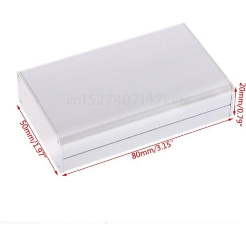 High Quality Aluminum Project Box Enclosure Case Electronic DIY Instrument Case 80x50x20mm Brand New