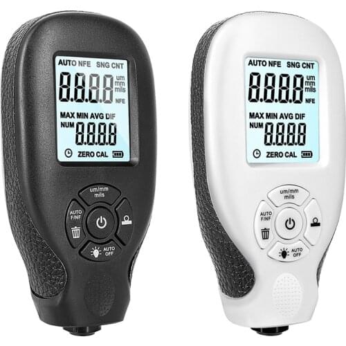 ARTBULL TC-100 Digital Coating Thickness Gauge 0-2000um Car Paint meter fe/nfe automatic