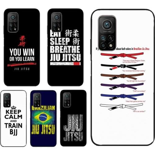 Brazilian Jiu Jitsu Phone Case For Xiaomi Mi 11 Ultra 9T 10T Pro Mi Note 10 Lite POCO X3 M3 Pro F3 Back Cover