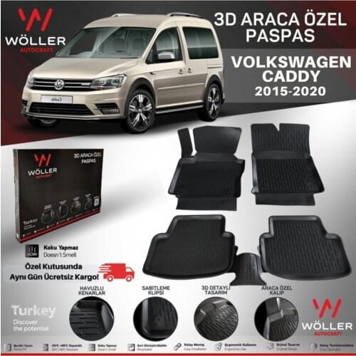 Volkswagen Caddy Doormat 2015 2020 From 3d Pool Mop