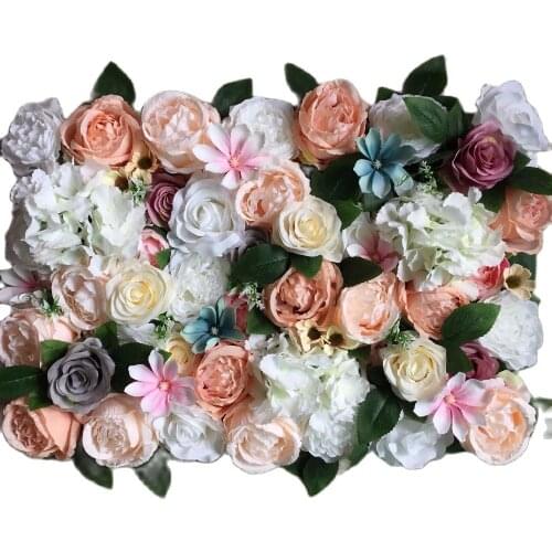 10pcs/lot Artificial silk rose peony 3D flower wall wedding backdrop decoration flower runner wedding stage decoration TONGFENG