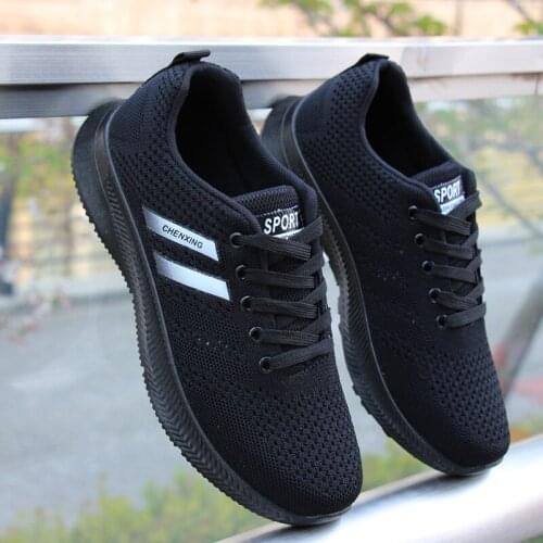 Summer mens shoes new fashion breathable non-slip mesh sports shoes comfortable running casual shoes Breathable zapatillas