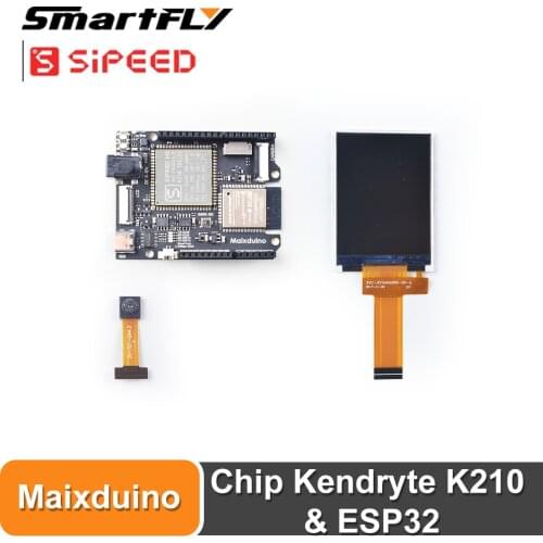 Sipeed Maixduino AI Development Board K210 RISC-V AI+lOT ESP32 Compatible With Arduino. Board 1st RV64 AI board for Edge Computi