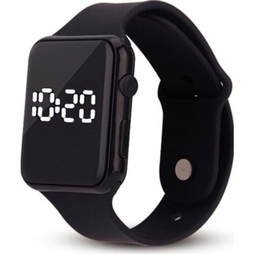 2021 Fashion LED Digital Watch Men Casual Simple Watch for Men Silicone Male clock Sport Gift Electronic Men Watch reloj hombre