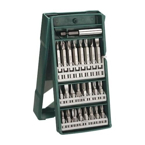Bosch X-Line Mini 25 Piece Screwdriver Kit Magnetic Uc Attachment Set Long Lasting Use Suitable for Cordless screwdriver