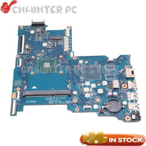 NOKOTION FOR HP 250 G5 15-AY Laptop Motherboard BDL50 LA-D702P 854943-601 854943-501 854943-001 with Processor onboard