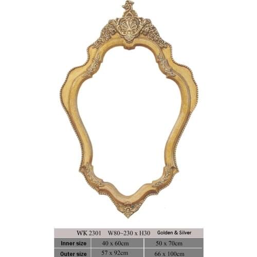 2017 newest Irregular decorative mirror frame for home art