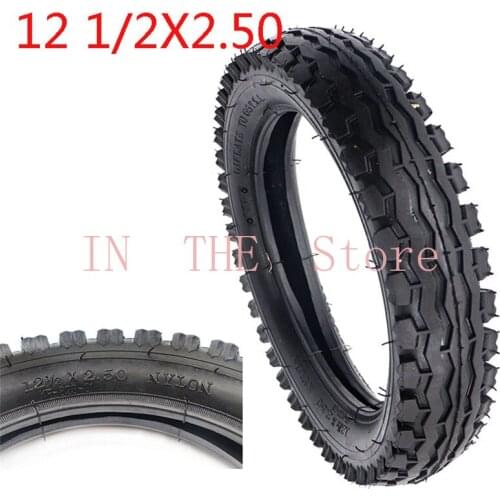 12 1/2x2.50 Tyre 12.5 Inch Tyre Fits Electric Scooters12 1/2x2.50 Electric Tricycle Non-Pneumatic Solid Explosion-proof Tire