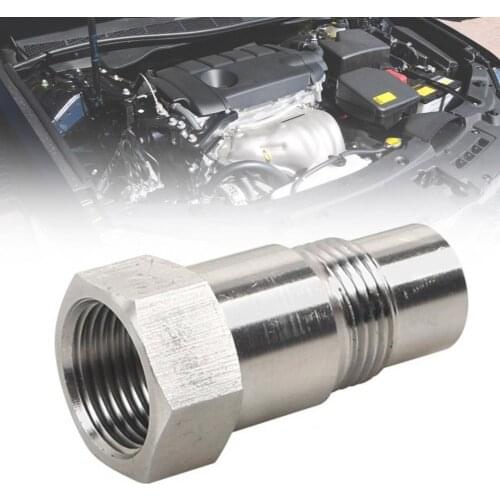 High-strength stainless steel oxygen sensor adapter plug catalytic converter inspection car engine обманка лямбда зонда sensor