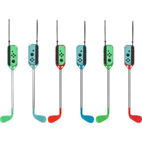 2Pcs Golf Wedge Type Protective Skin Cover For Joy-Con R Controller Golf Game Handle Protective Case For Switch Golf Accessories