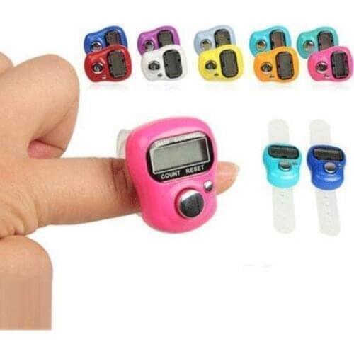 Zikirmatik Lcd Display Battery Powered Prayer Zikr Tesbihat Counter 10 pcs