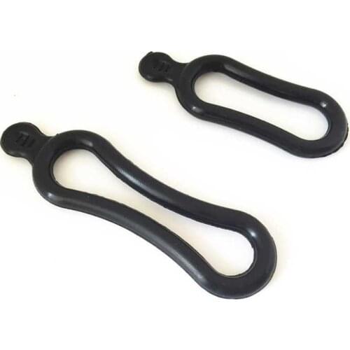 2pcs Silicone Strap Bicycle Light Holder High Stretch Rubber Bands MTB Handlebar Fixing Bike LED Flashlight Mount Holder Clip