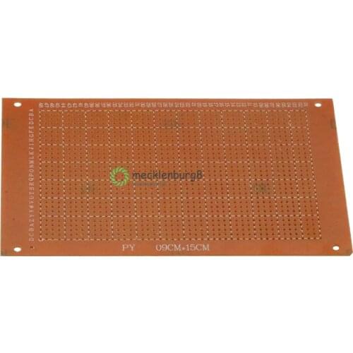 2 pcs. Universal PCB Board 9x15 cm 2.54 mm DIY Prototype Paper Printed Panel