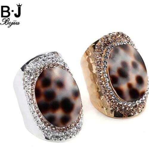 Женские золотые кольца B·J BOJIU China At AliExpress