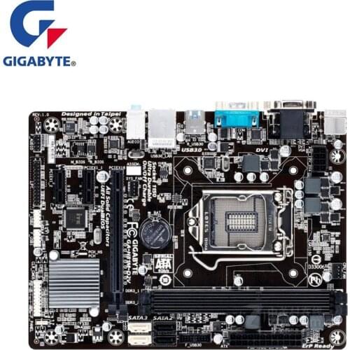 For Gigabyte GA-H81M-D2V H81M-D2V Motherboard LGA 1150 For Intel H81 Used Desktop Mainboard USB3.0 SATA3