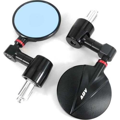 For KTM 950 990 Adventure 2006-2013 1090 1190 Adventure 1290 Super Adventure Motorcycle Rearview Side Mirrors Bar End Mirror