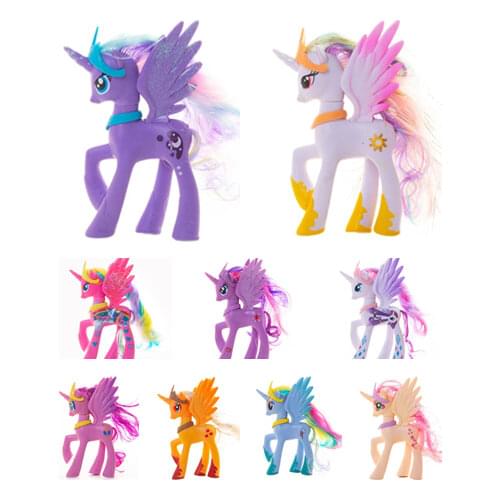 Unicorn Nightmare Night Cartoon Figure PVC Toy Horse 14 CM High