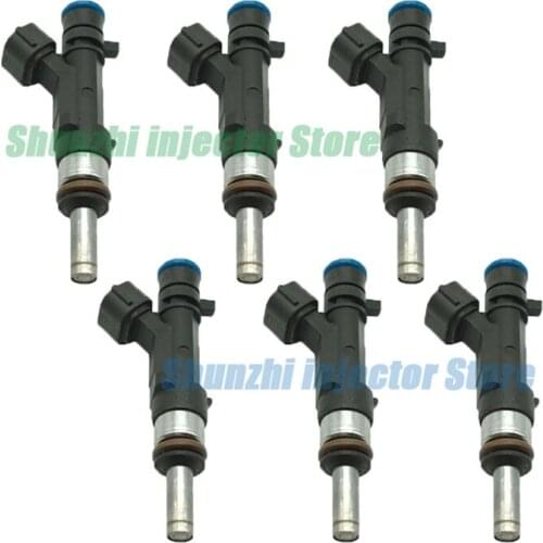 6pcs Fuel Injector Nozzle For Audi A6 2.4 3.2 BMW 4F OEM:0280158053 06E133551 0 280 158 053 06E 133 551