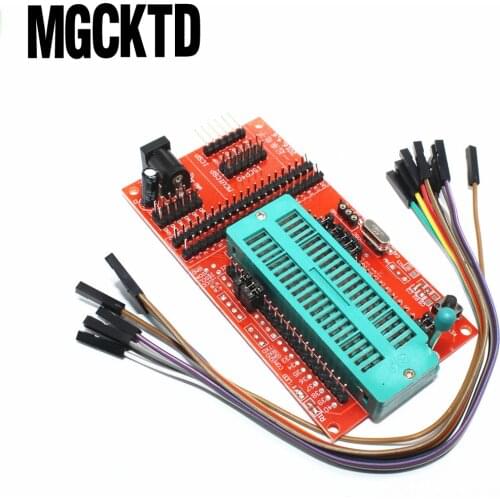 5PCS PIC microcontroller / minimum system board / development board / universal programmer ICD2 kit2 KIT3 FOR PICKIT 2 PICKIT3