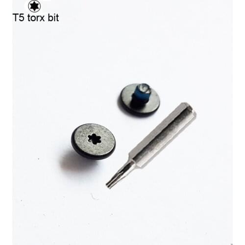 Torx T5 Screwdriver bit with SSD Screw replacement for MacBook Pro 13" Retina A1425 Retina A1502 15" Retina A1398