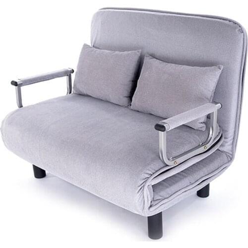 Folding Sofa Bed 120/150×190×26CM Double Lazy Leisure Home Office Modern Simple Lunch Nap Sofa Bed Lounge Chair With Armrest