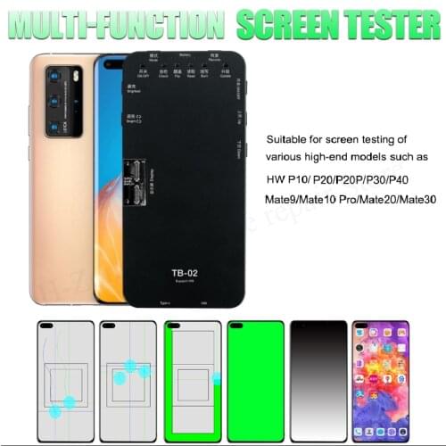 RELIFE RL-02 display touch 3D repair Test Box for HUAWEI P10/P20/P20P/P30/P30P/P40/Mate9/Mate10 Pro/Mate20/Mate30 screen testing